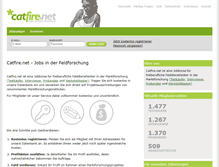Tablet Screenshot of catfire.net